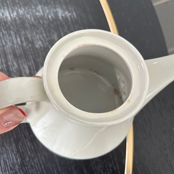 Figgjo Norway Flameware Brazil Pattern 1054 Teapot MCM Vintage Scandinavian - Picture 4 of 6